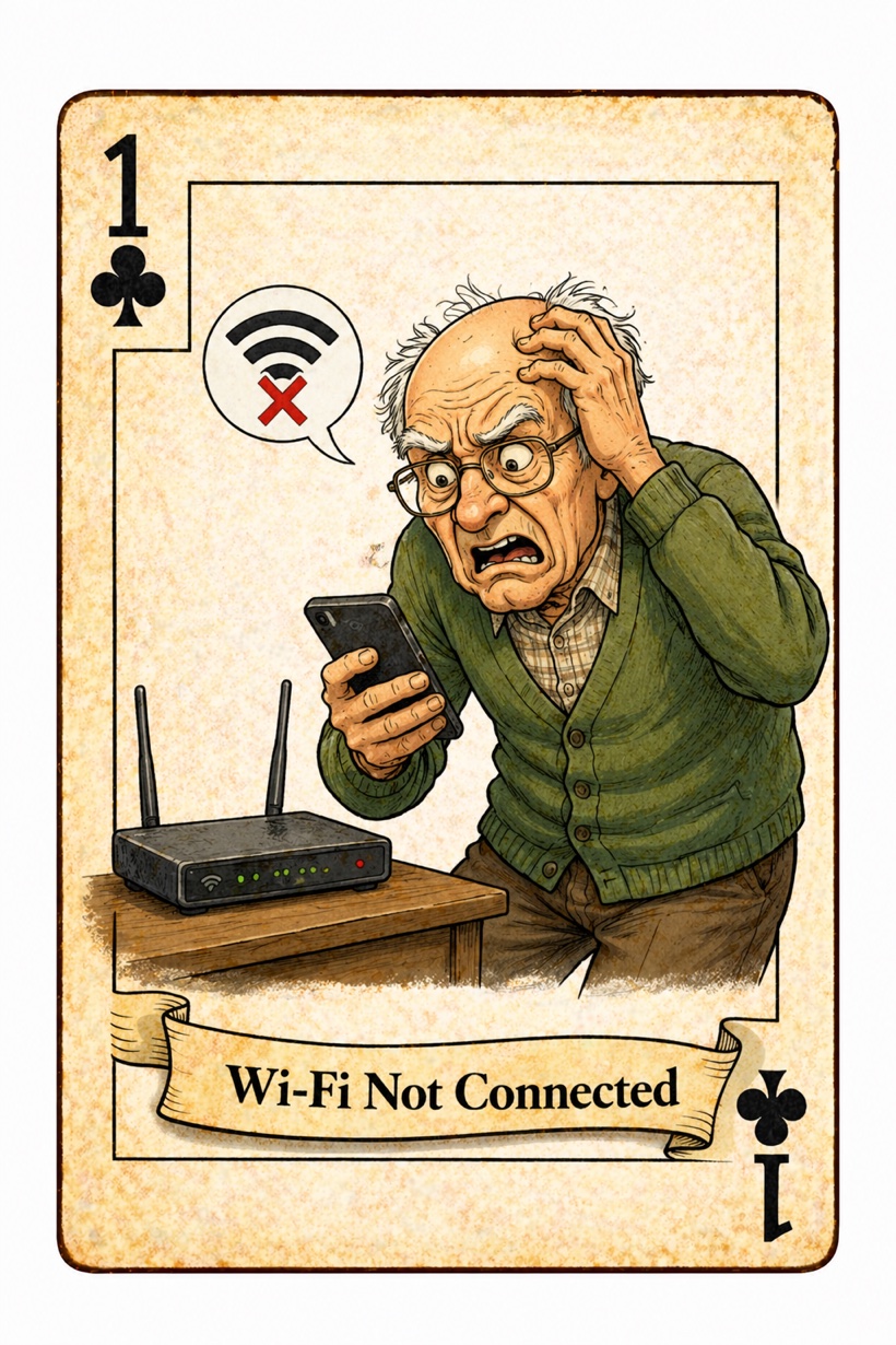 Ace of Clubs - Wi-Fi Not Connected