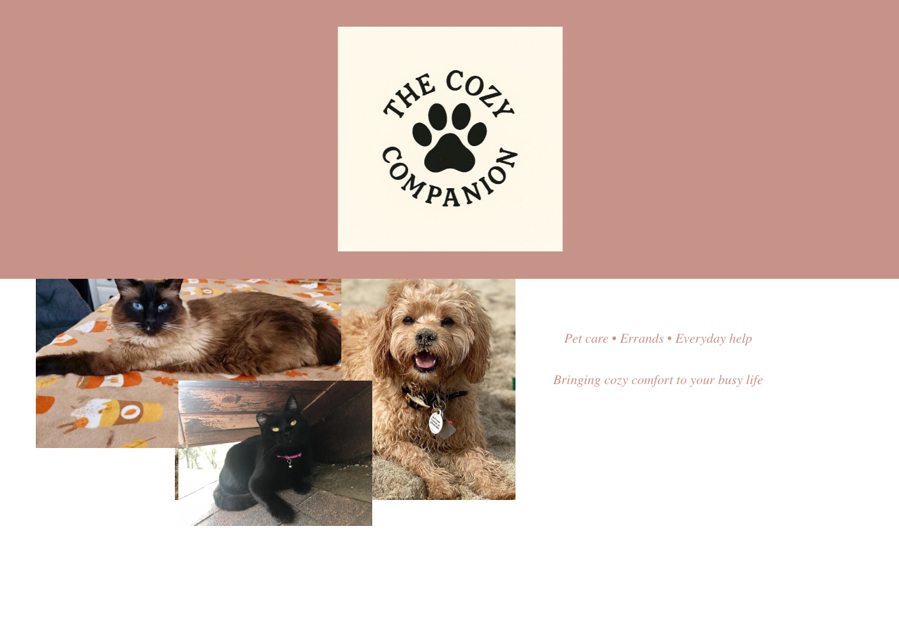 The Cozy Companion website